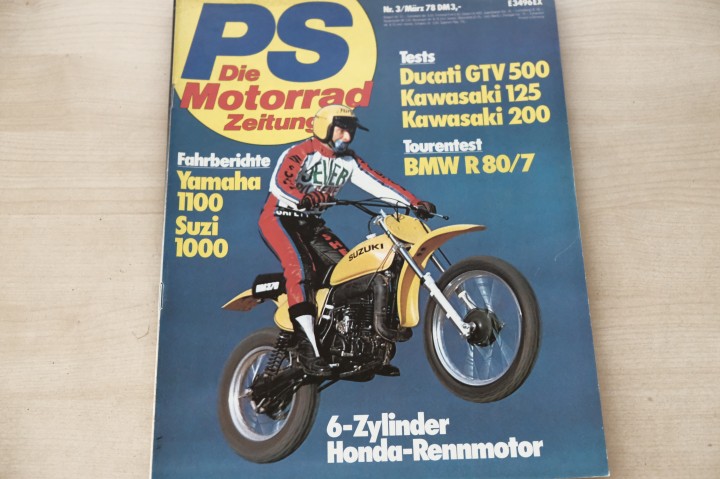 Deckblatt PS Sport Motorrad (03/1978)